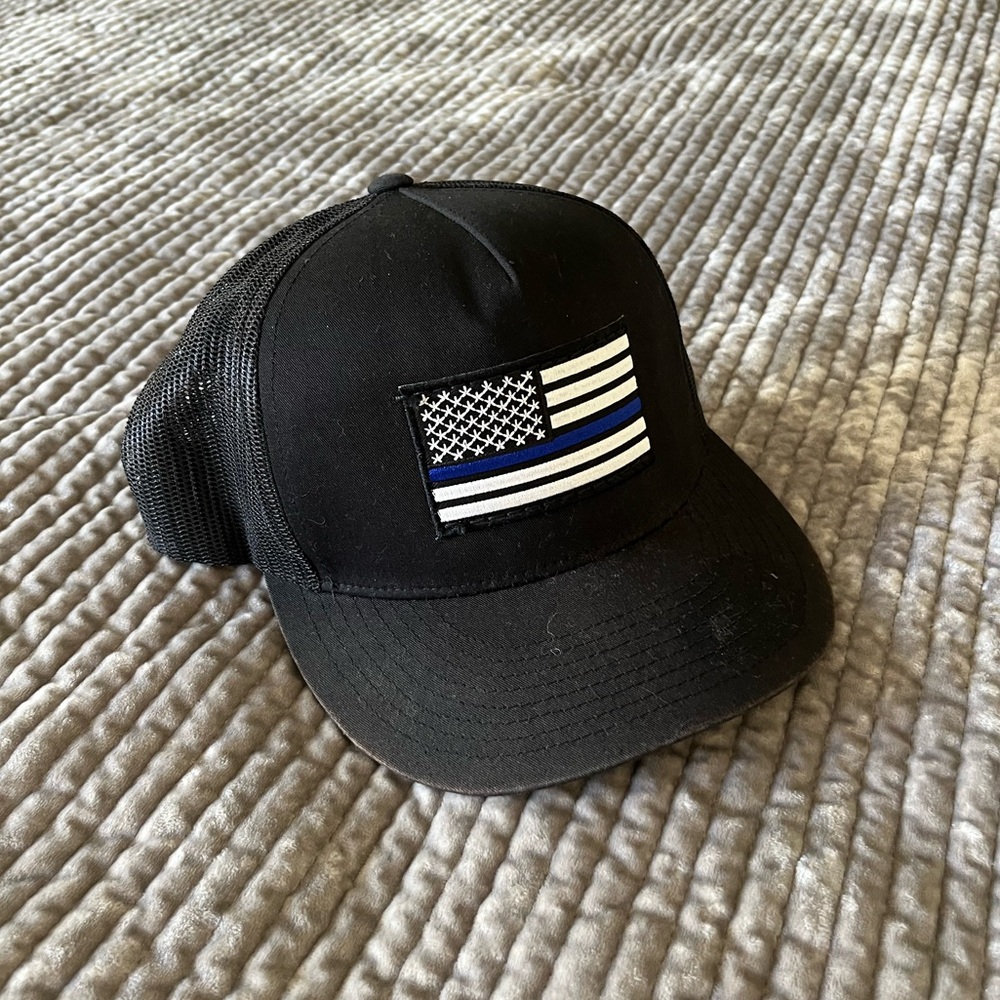 Thin Blue Line SnapBack Hat